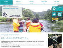 Tablet Screenshot of muehlenkraft.de